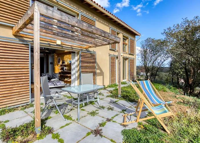 Maison Spacieuse Avec Vue Degagee فيلة *